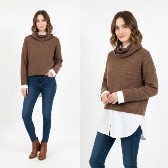 *George Brown Turtleneck Sweater - Picture 1 of 7